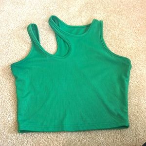 green top from shein, asking 5